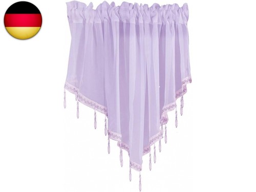 Scheibengardinen mit quasten - scheibengardinen,