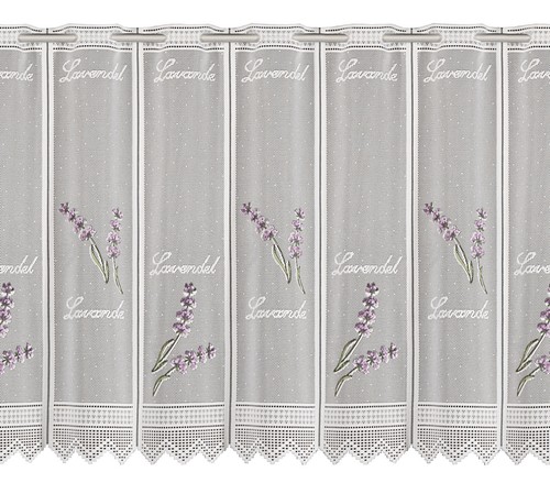 Scheibengardine lavendel hxb - lavendel,