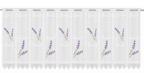 Scheibengardine lavendel hxb - lavendel,